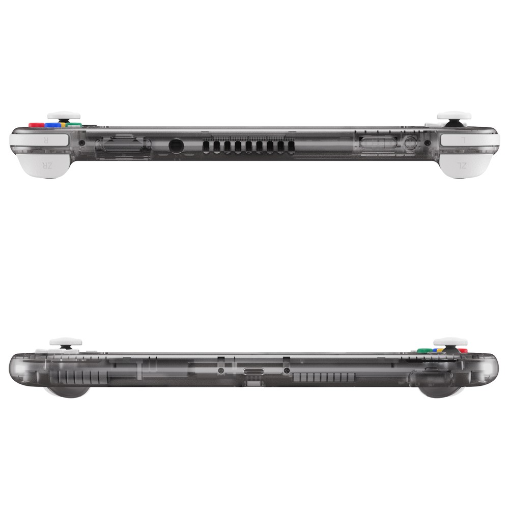 Replacement Case Faceplate Backplate Buttons Kit Clear For Nintendo Switch Lite