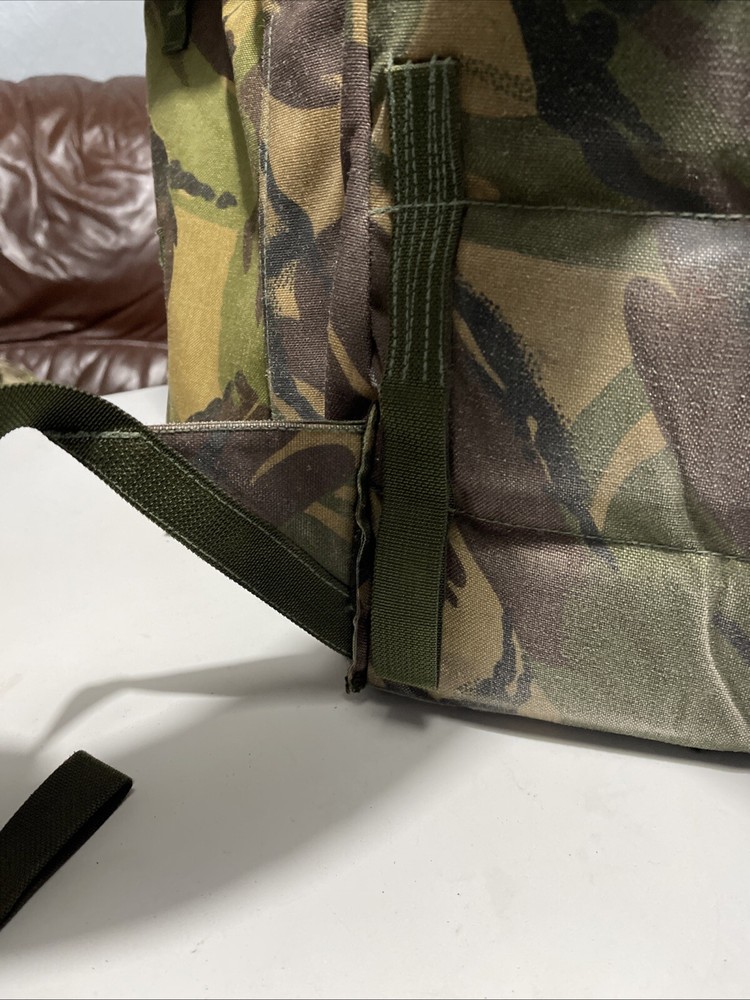 British Army Issue Rucksack + Frame Long Convoluted Back DPM + Side Pouches