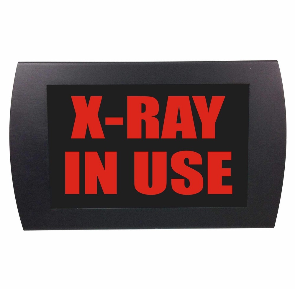 AMERICAN RECORDER - "X-RAY IN USE" LED Lighted Sign