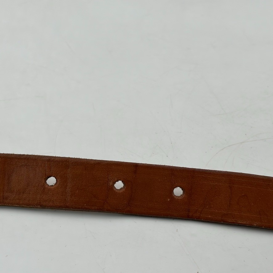 Vtg Argyll and Sutherland Highlanders British Army? Leather Belt