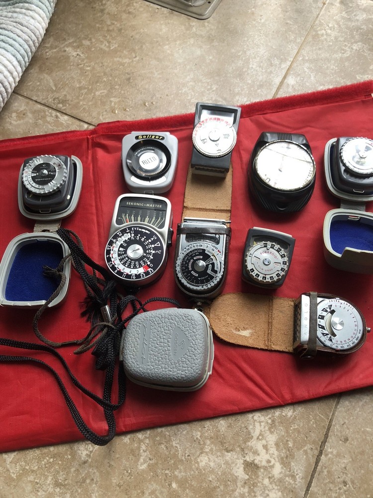 Sekonic Gossen Soligor And More Light Meter Lot