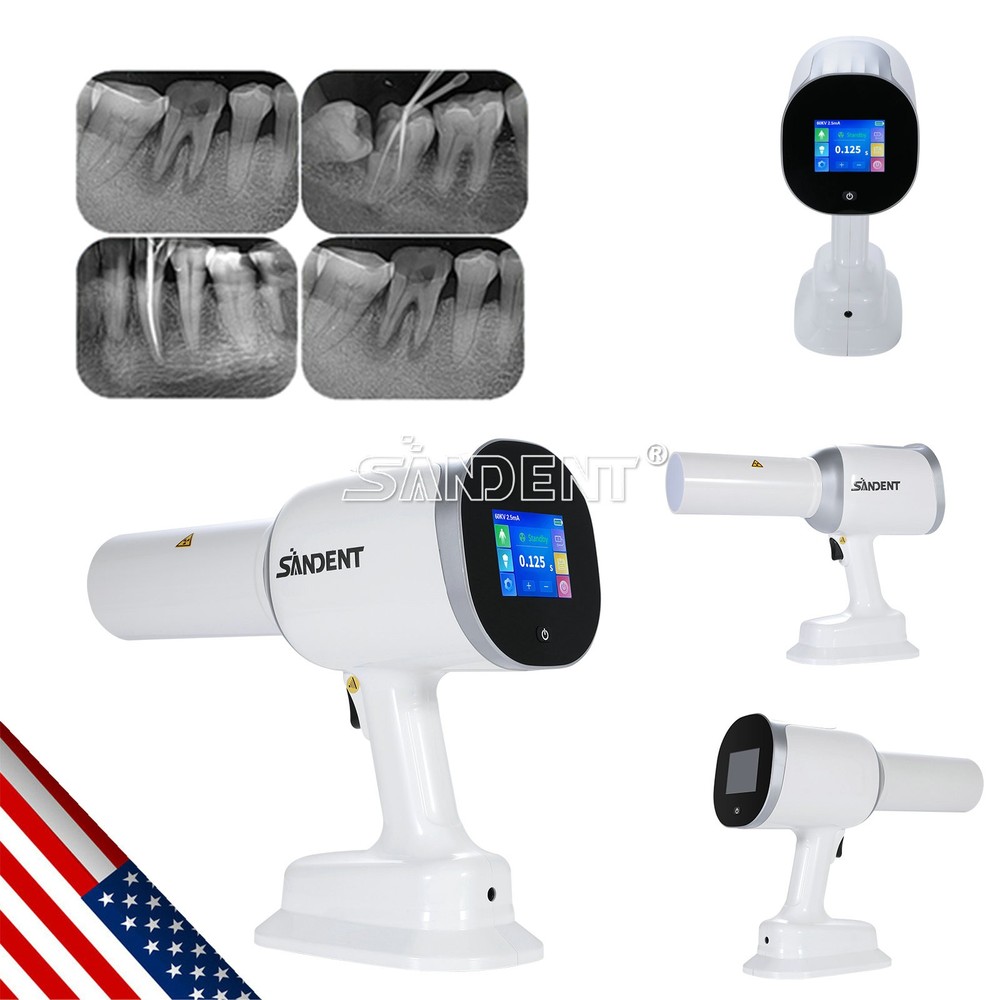 Dental Scatter Shield Protective Ring + Portable Handheld X-ray Machine Kit