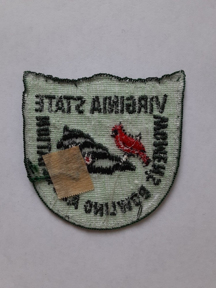 Vintage Bowling Patch Virginia State Womens Bowling Association