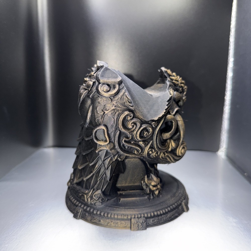 Oni Mask Samurai Controller Stand Gaming Holder Desk Decor Painted 3D Printed