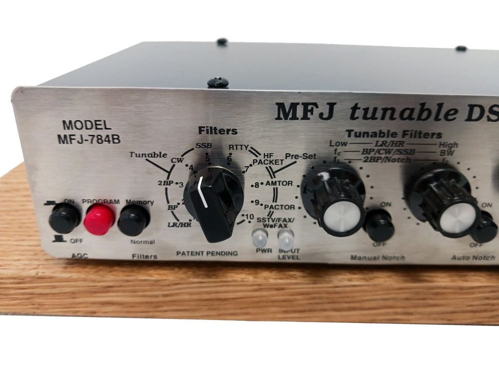 MFJ-784B Tunable DSP Filter Manual Power Supply - WORKS