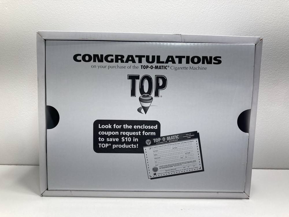 T.O.P. Top-O-Matic Cigarette Rolling Machine Pre-used