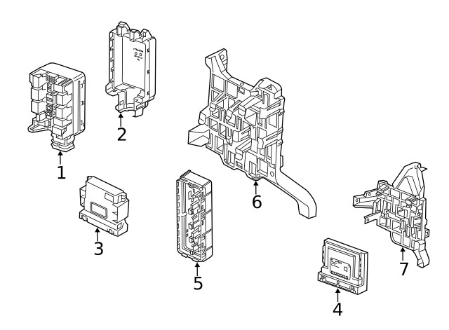 Genuine GM Control Module 13534928