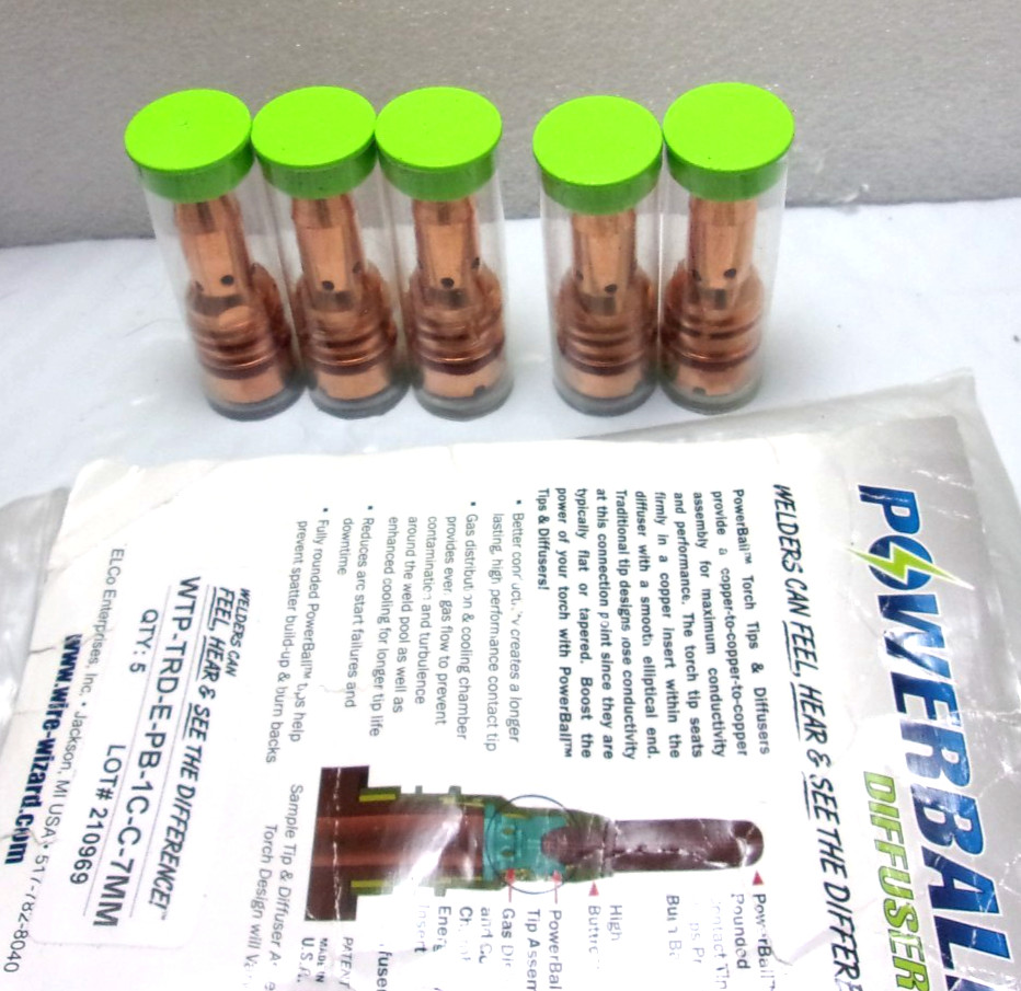 Wire Wizard Welding Replacement Diffuser for Tregaskiss/SKS Thread-on - For 9mm