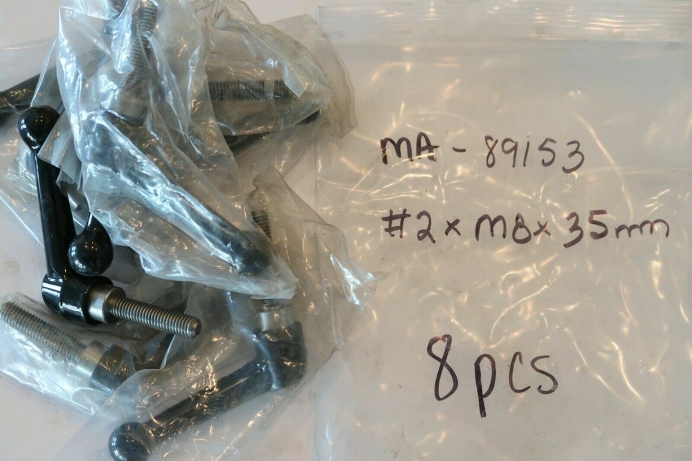 MONROE ENGINEERING MA-89153 #2, M8 Stud 35mm SS Insert Adjustable Handle