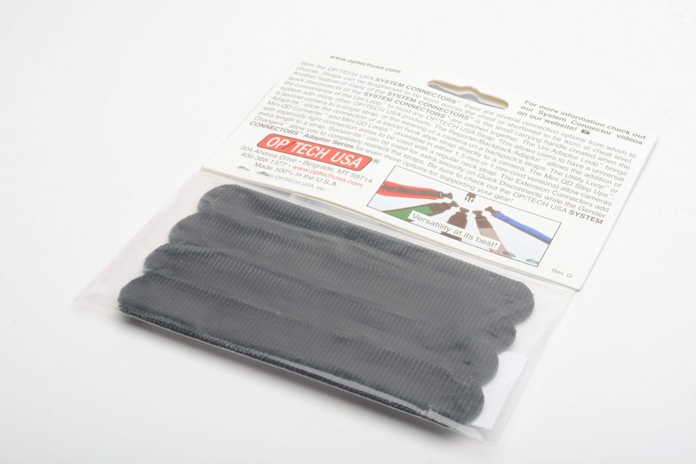 OP/TECH USA Secure-Its (4-Pack, Black) - New