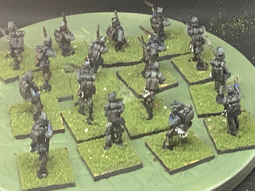 25mm Handpainted Confedrate Infantry (16)