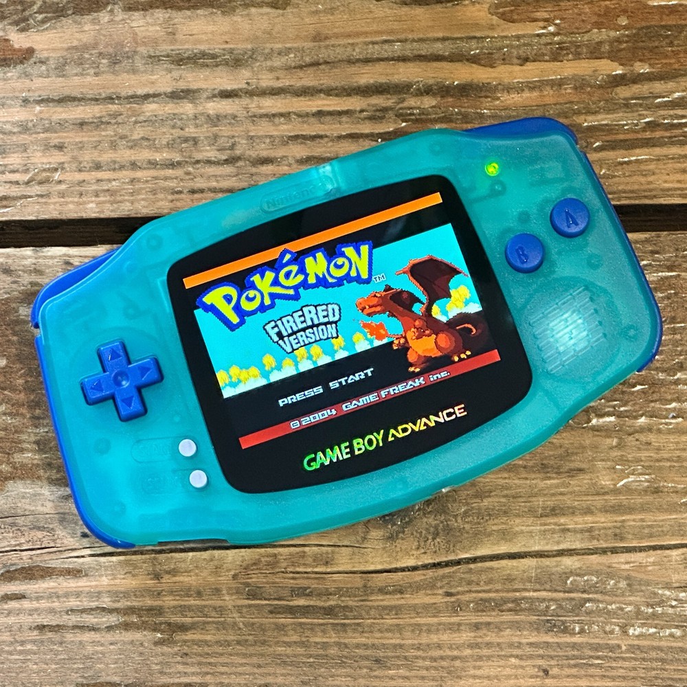 Game Boy Advance GBA V5 IPS LCD Backlight Housing Shell Mod Kit PICK UR COLORS!