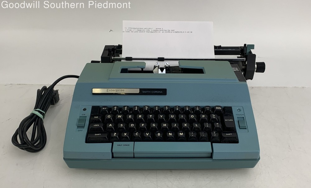 Smith Corona Enterprise Electric Typewriter - Tested