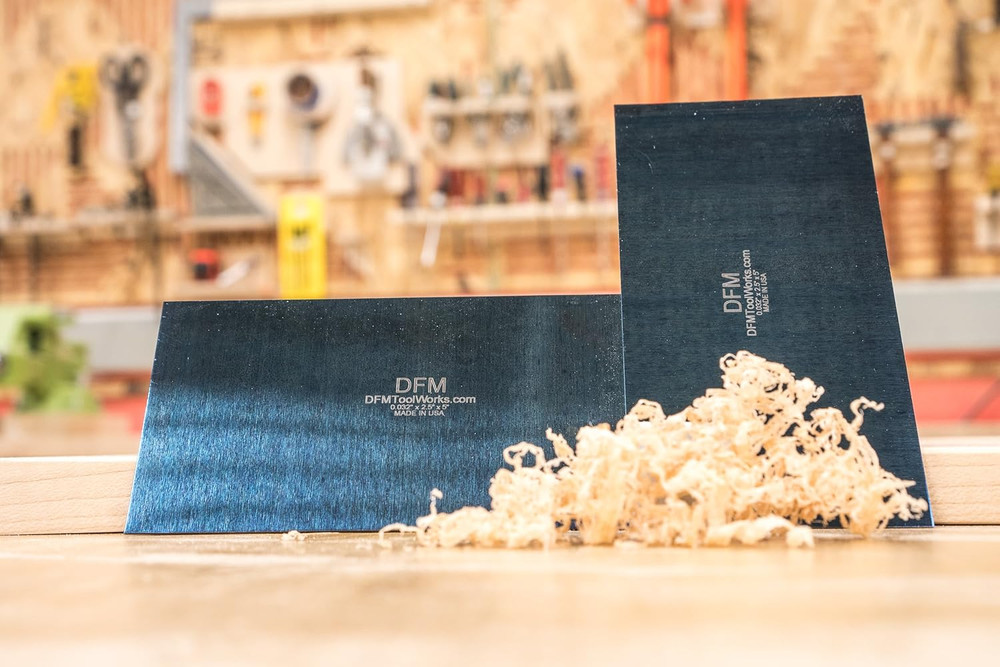 Rectangle Card Scraper - Precision Cabinet Multi-Use Scraper for Woodworking, Wo