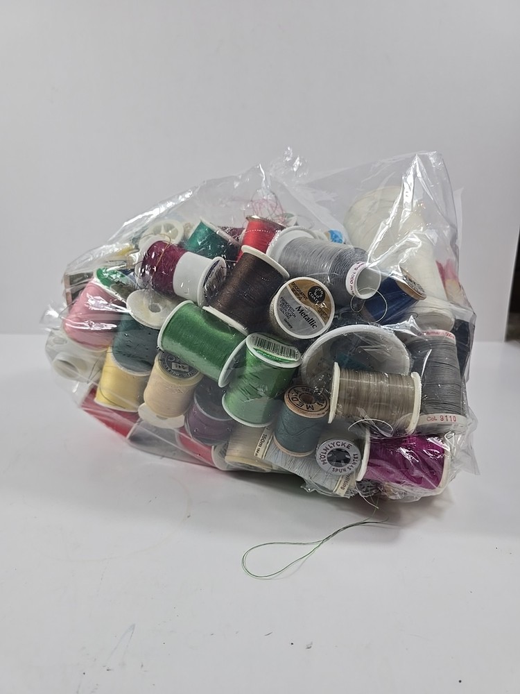 Sewing Thread Spools 3.7lb Bag Miscellaneous