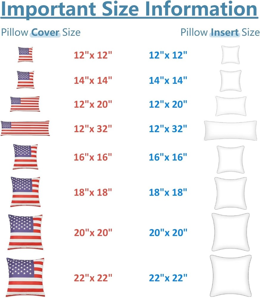 22 ×22 Throw Pillow Memory Foam Pillow Insert - Square Accent Pillow for Deco...