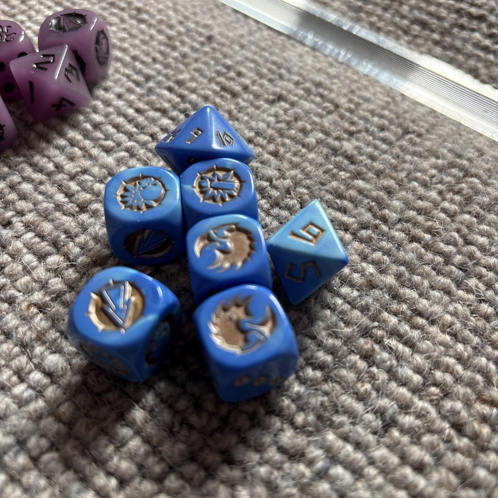 Warhammer Blood Bowl Reikland Reavers Human Dice