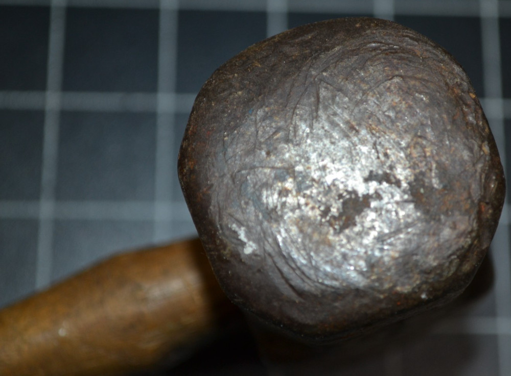 TRUE TEMPER - DOUBLE FACE ENGINEERS' HAMMER - 4# - ORIGINAL HANDLE