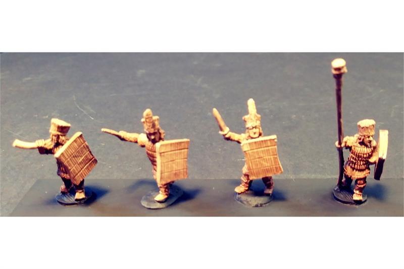 15mm Fantasy Pyramian Command (4 figures)