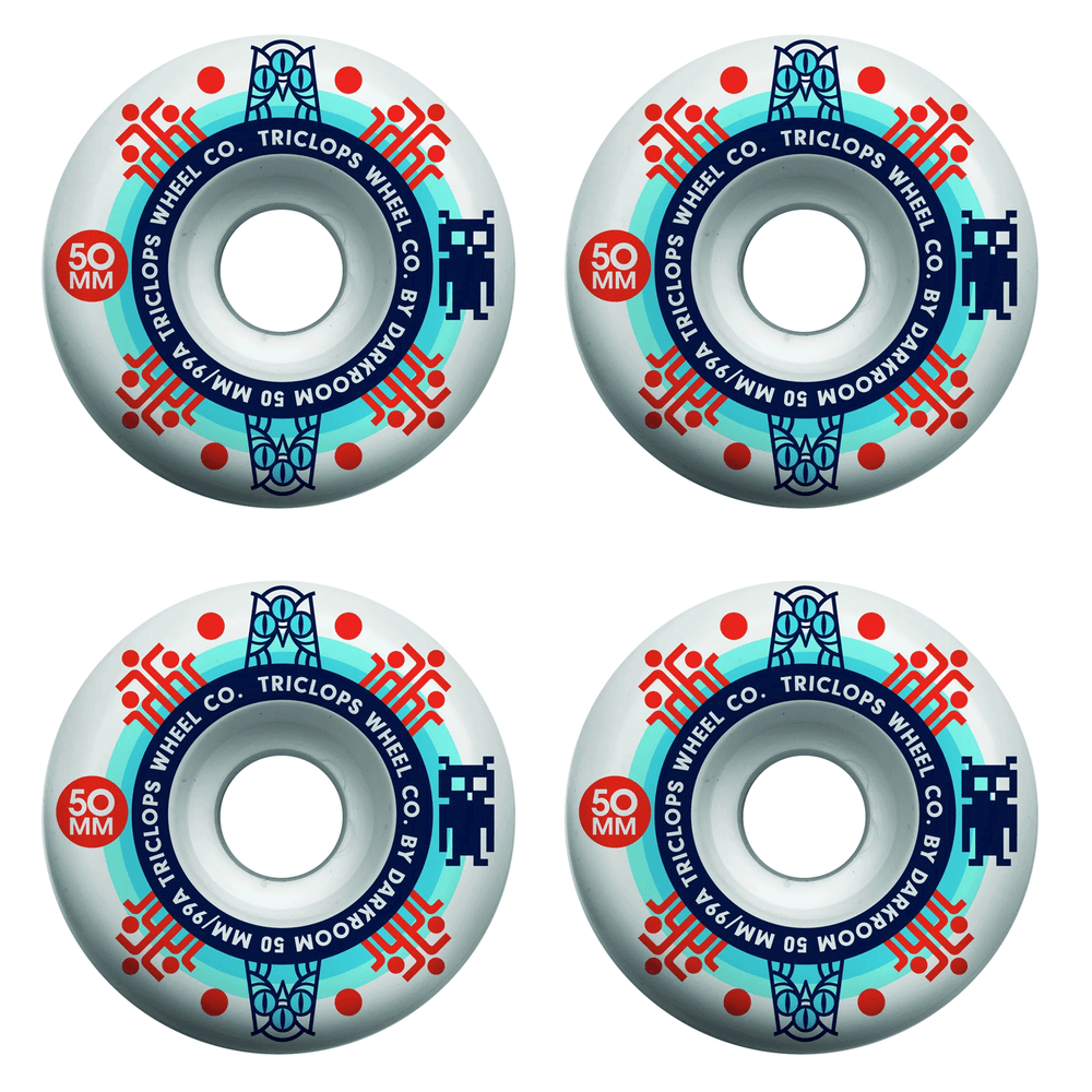 Triclops Skateboard Wheels Segment 50mm 99A