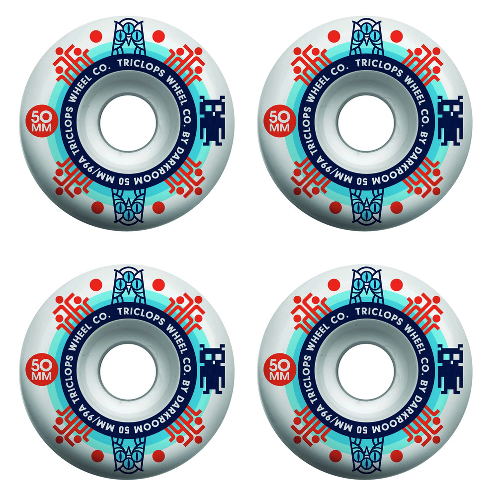 Triclops Skateboard Wheels Segment 50mm 99A
