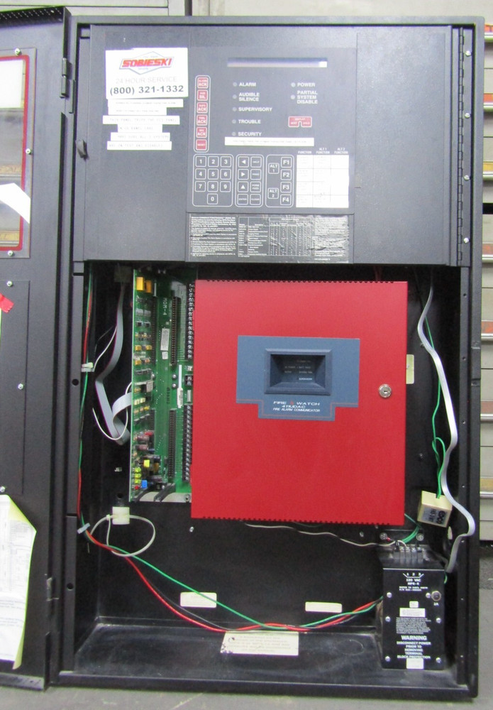 😀 SIEMENS CERBERUS PYROTRONICS FIRE ALARM PANEL W/ KEYS MXL