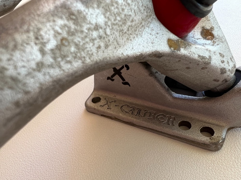 Vintage X Caliber skateboard trucks