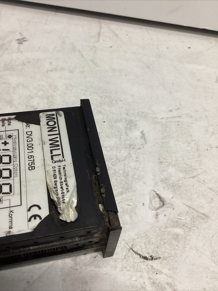 Montwill Digital Panel Meter DV3001675B I-166