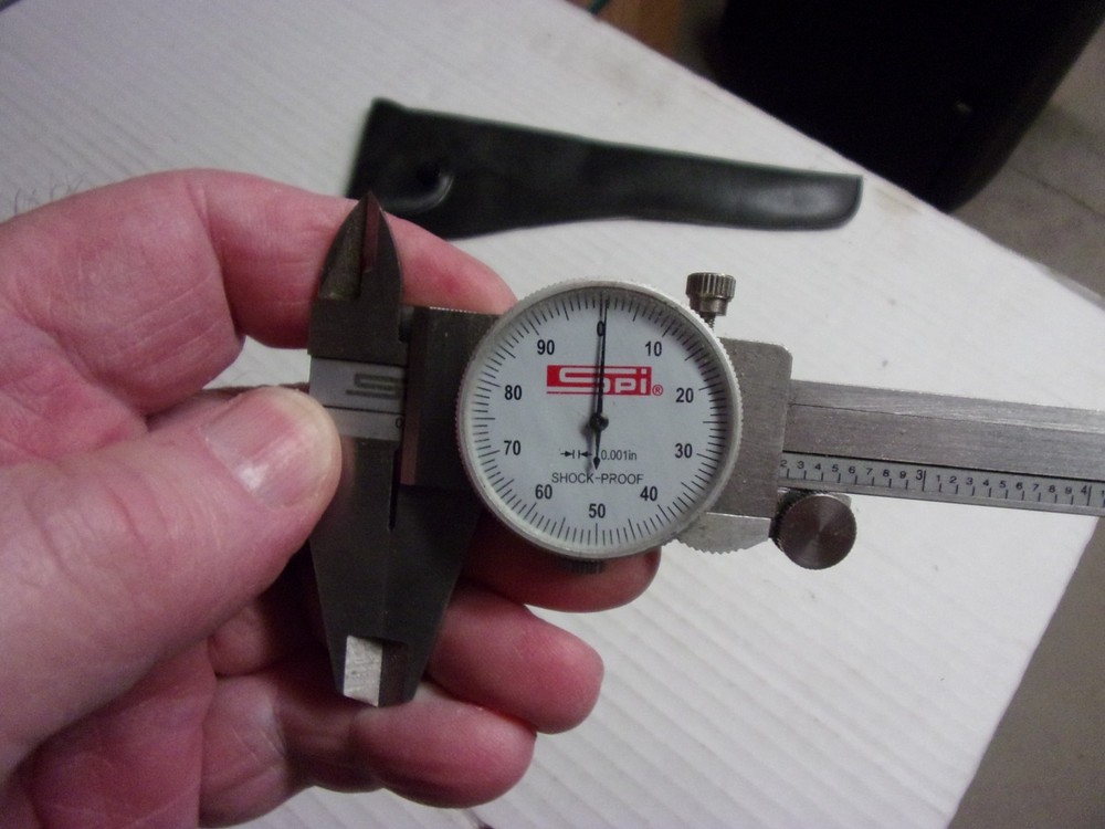 SPI Dial Caliper 0-6" W/Storage pouch Shock Proof used
