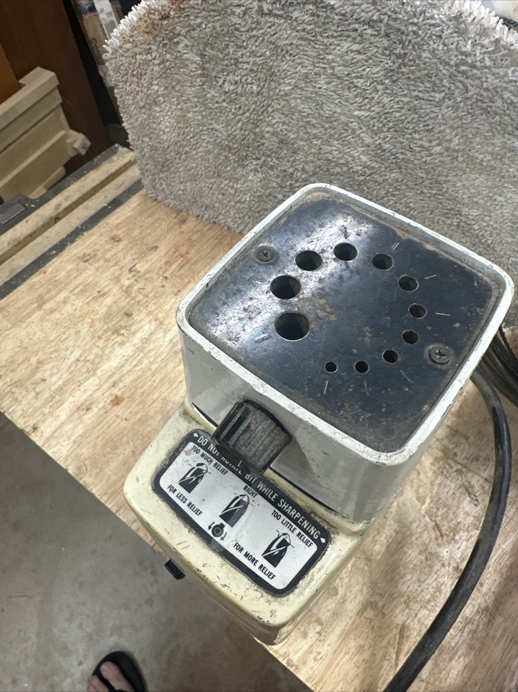 Black & Decker Drill Bit Sharpener Works Fine