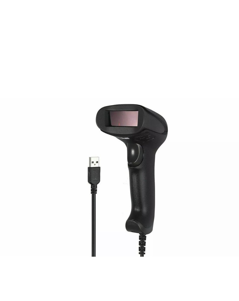 Barcode Reader Barcode Scanner with USB Cable Laser Gun Q-A202