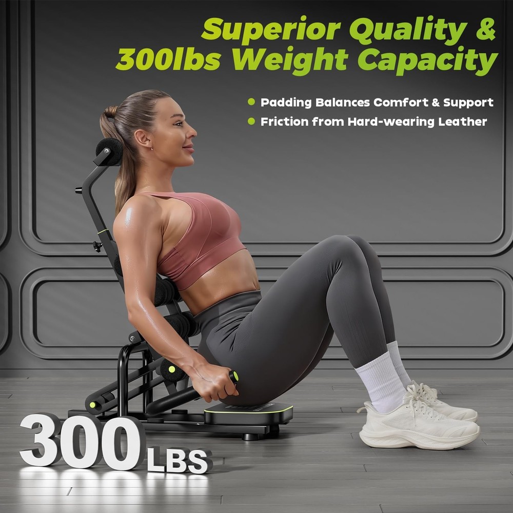 Mini Inversion Chair for Back Pain Relief, Compact Foldable Back Stretcher wi...