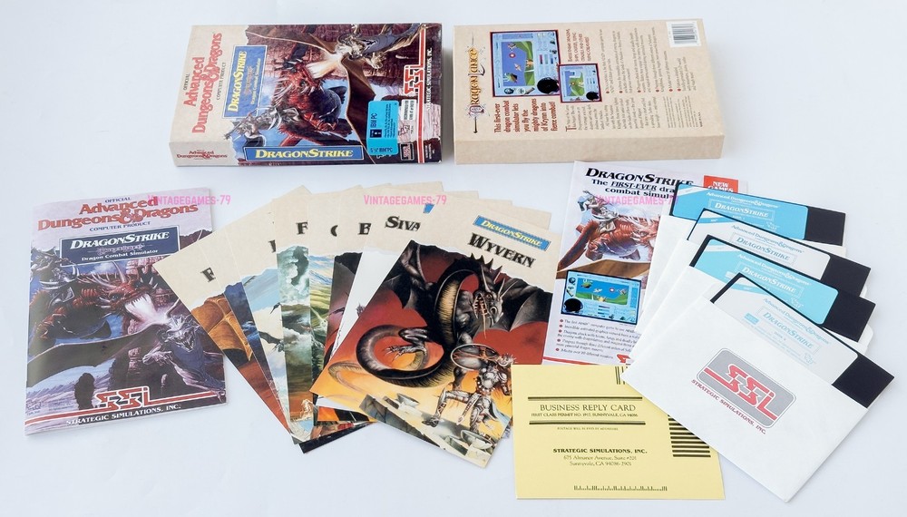AD&D DragonStrike - SSI - 1990 / IBM PC