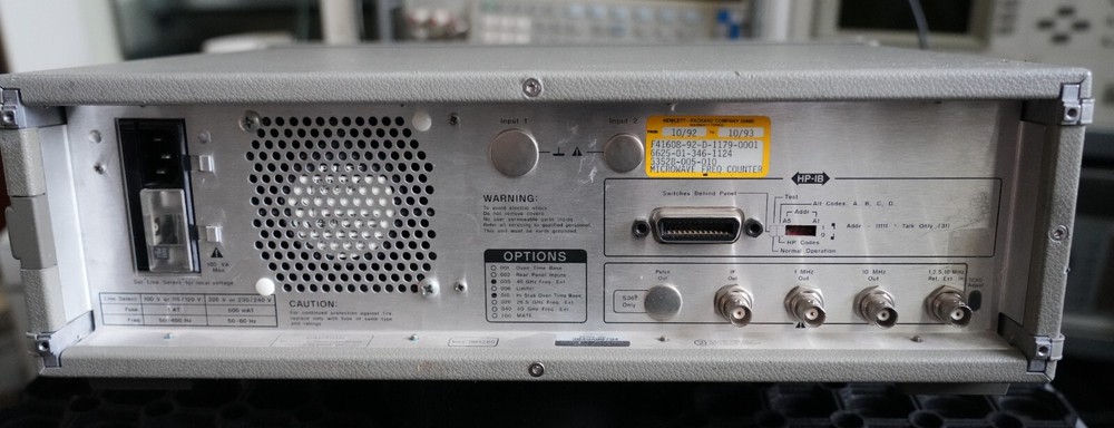 HP 5352B 005 010 46GHz Microwave Frequency Counter