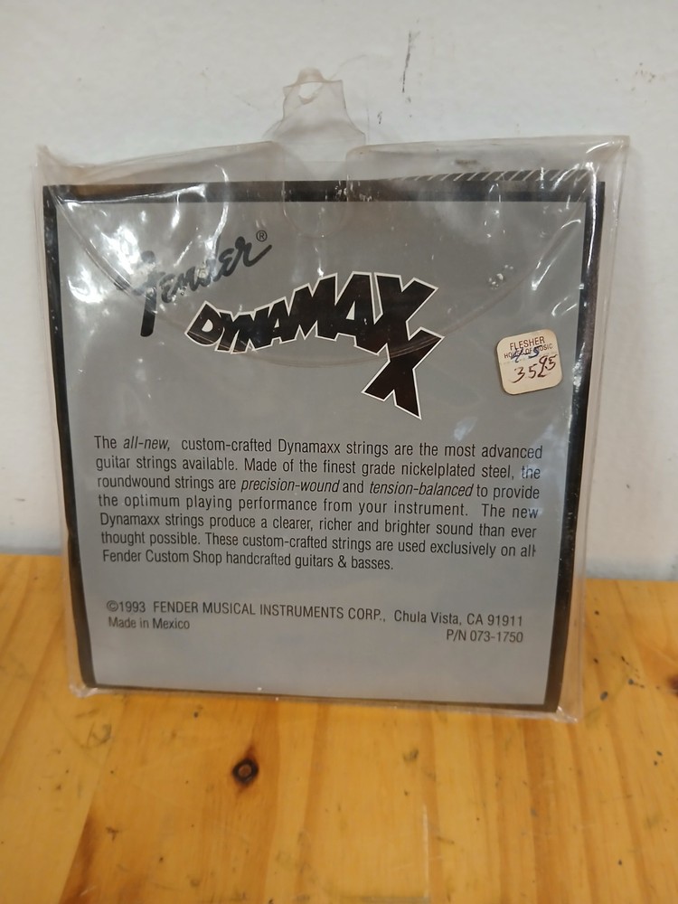Fender Dynamax 1200 vintage bass strings Roundwound