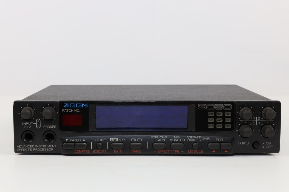 Zoom 9050 9030 Advanced Instrument Effects Processor Repaired W/Adapter