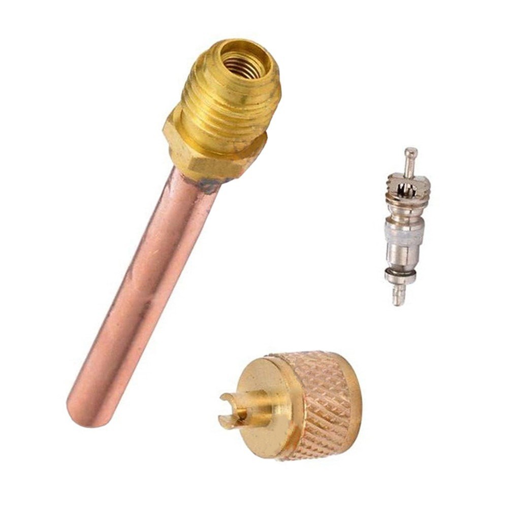 Convenient Service Access Valve For Refrigeration Compressors Pack Of 2