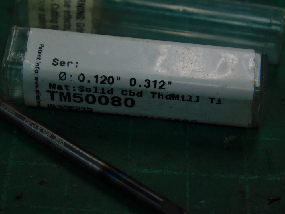 AMEC Solid Carbide TiAlN Thread Mill M5 x 0.8 TM50080