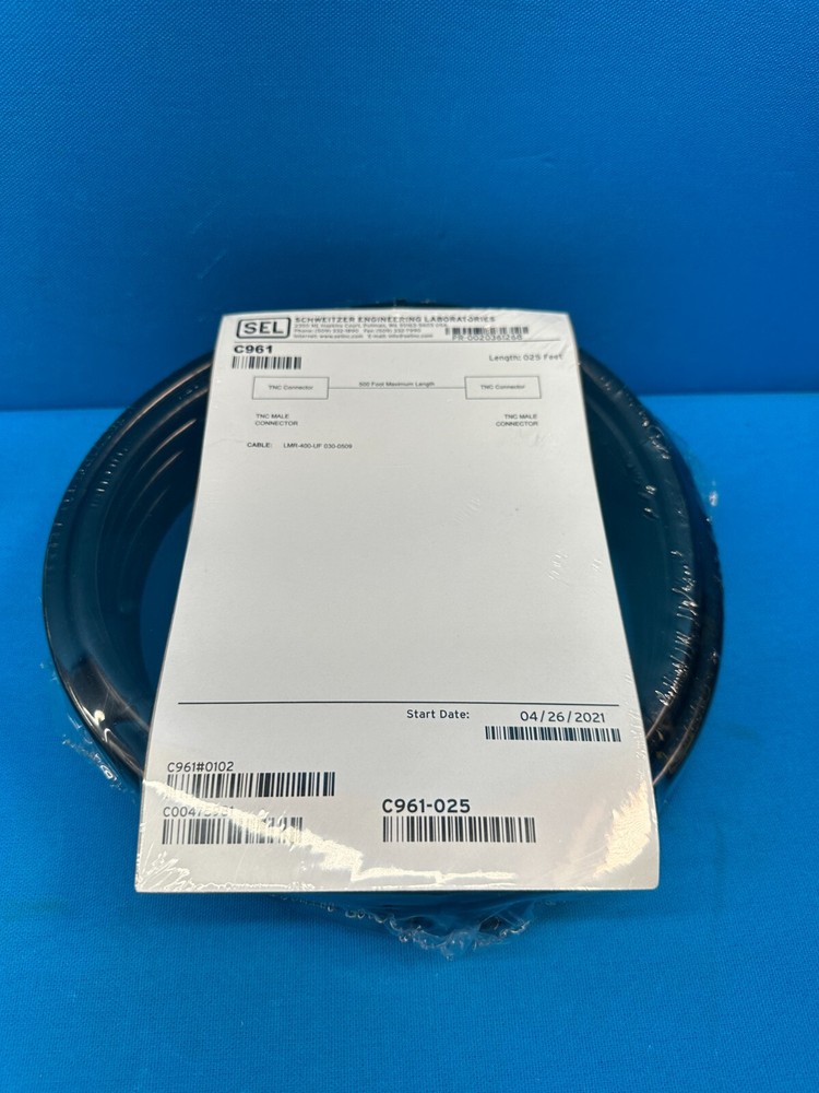 Schweitzer Engineering SEL-2407 Satellite Synchronized Clock 240700033