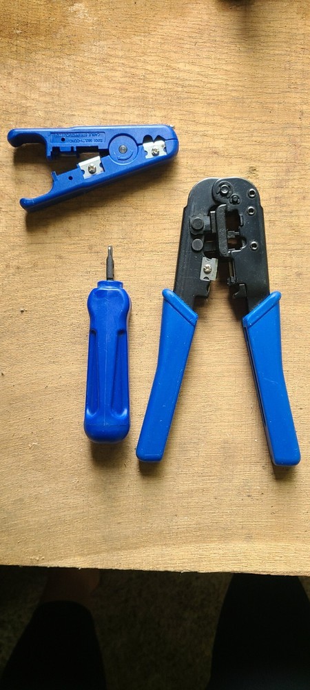 DataShark PA70016 Network Tool Bundle | Includes Cable Stripper, RJ45 Crimper