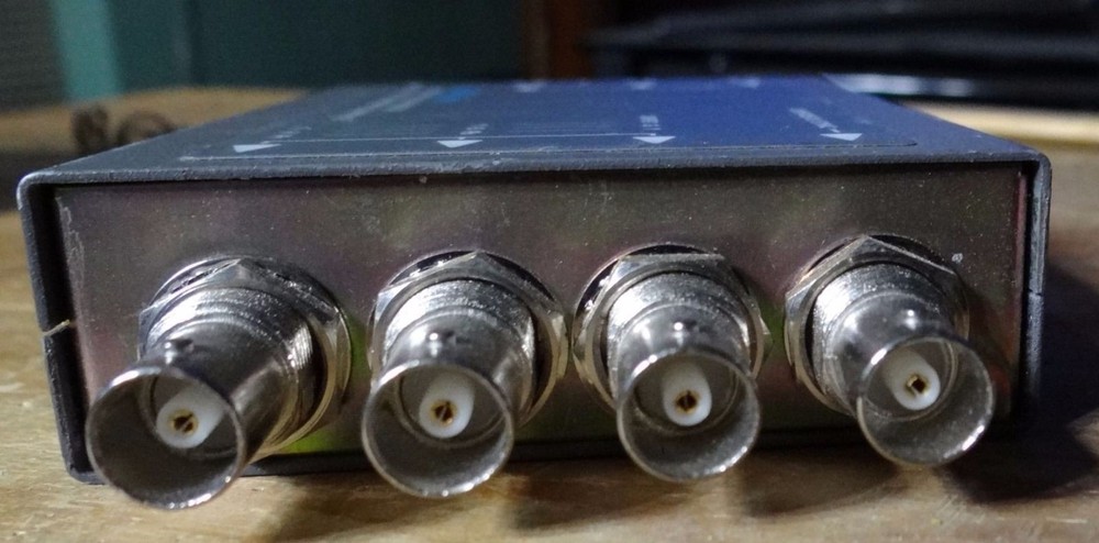 AJA VIDEO MODEL DC10E SERIAL DIGITAL TO ANALOG COMPONENT /COMPOSITE