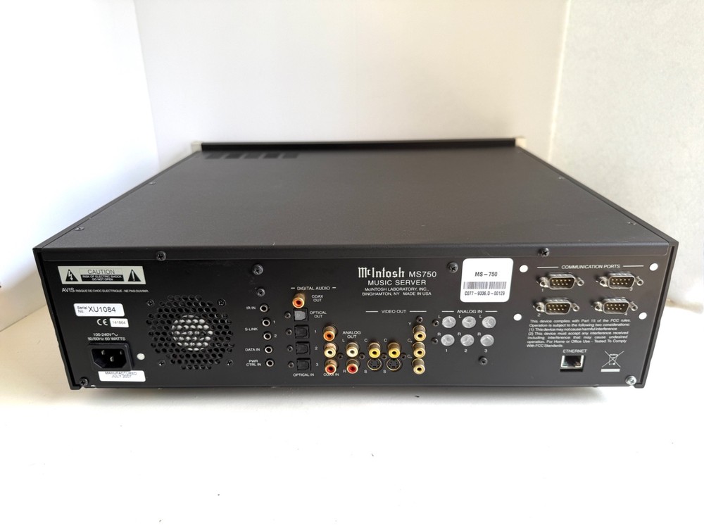 MCINTOSH MS750 MUSIC SERVER - AS IS