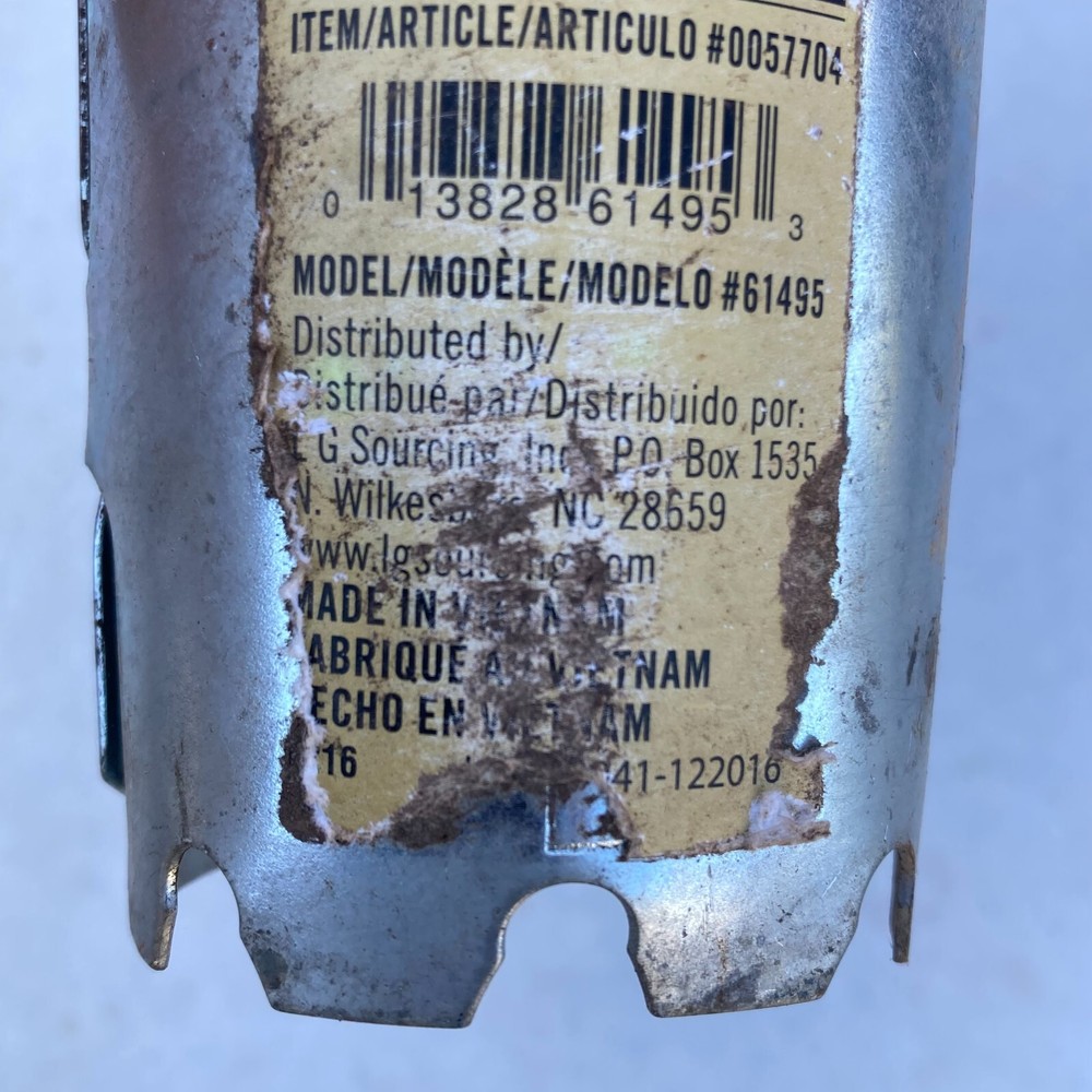 BLUE HAWK STEEL BULB PLANTER 4" 10cm