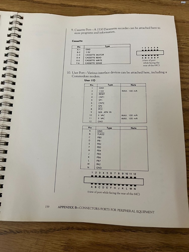 Commodore 64C System Guide Learning BASIC 2.0 Original Spiral Bound Manual