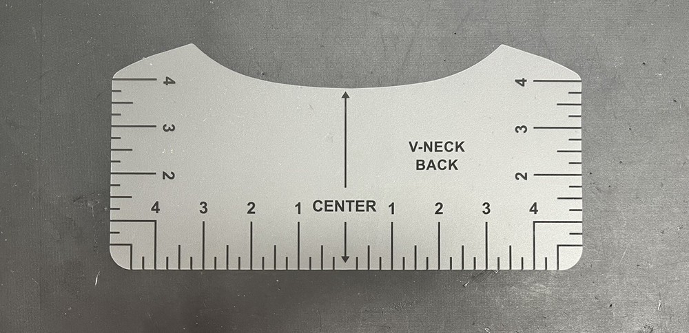 Tshirt Ruler Guide Tool Acrylic Tshirt Measurement Ruler for Heat Press
