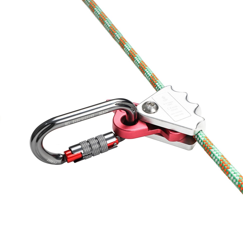 Arborist Tree Climbing Harness and Wire-core Flipline Work Positioning Lanyard