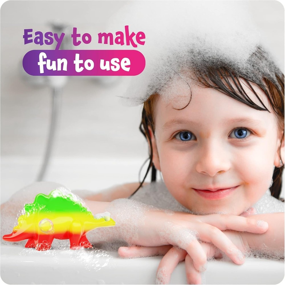 STEM Dinosaur Soap Making Kit - Creative DIY Science Fun for Kids