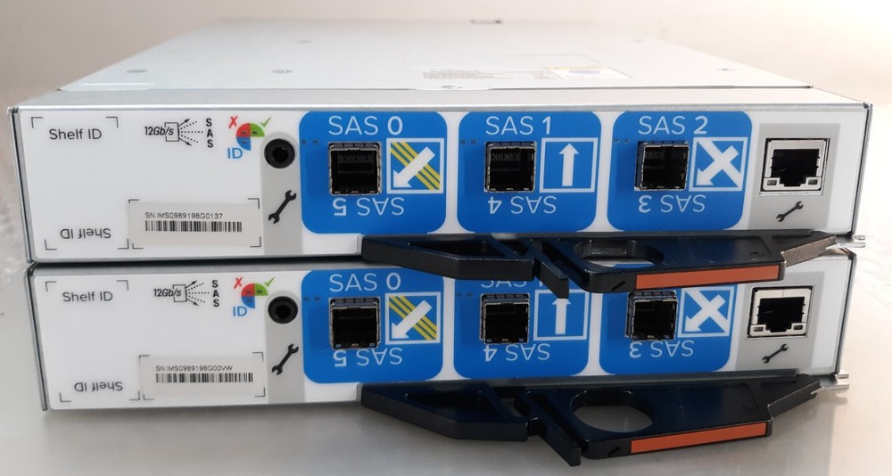 Pair of Flextronics SP-SBB3-E1201-PSI 12Gb/s SAS Controller Modules