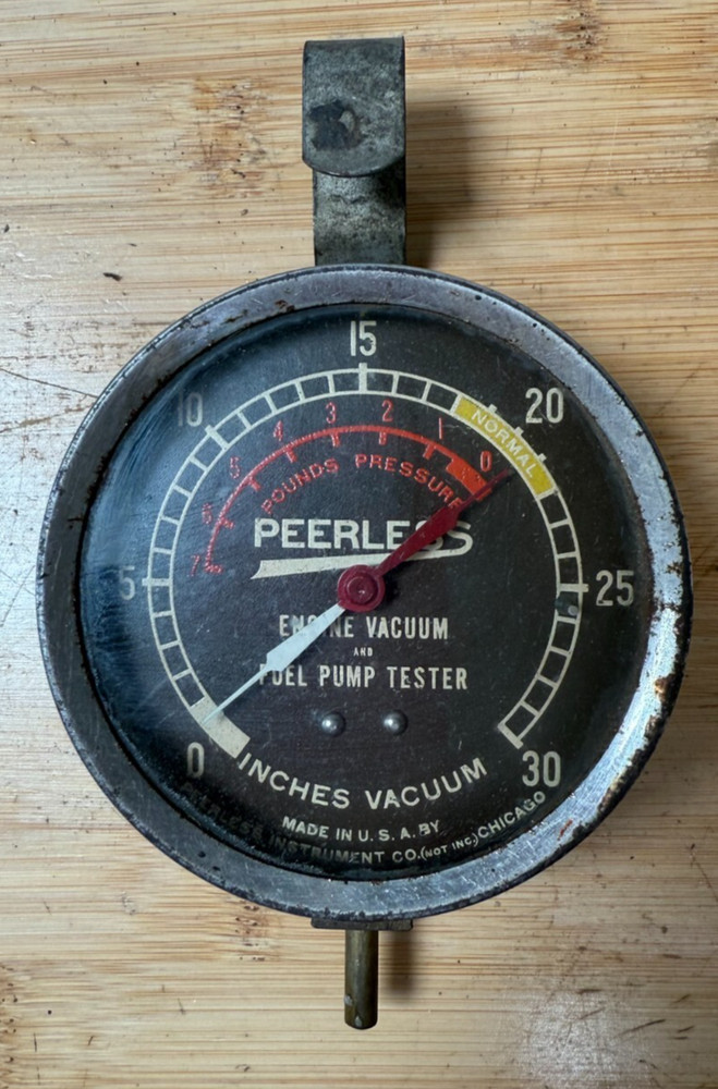 Peerless Engine Vacuum And Fuel Pump Tester