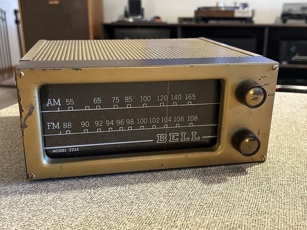Bell Model 2255 Receiver tested working (See Video)